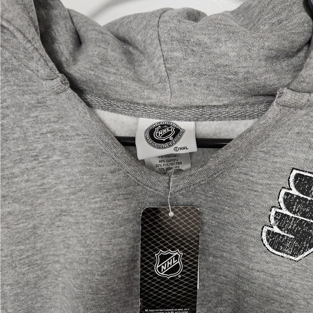 NHL Gray Hoodie with Orange and Black Accents - Picture 2 of 6